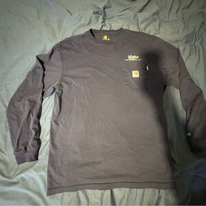 Carhartt Men's Dark Gray Long Sleeve Tee
